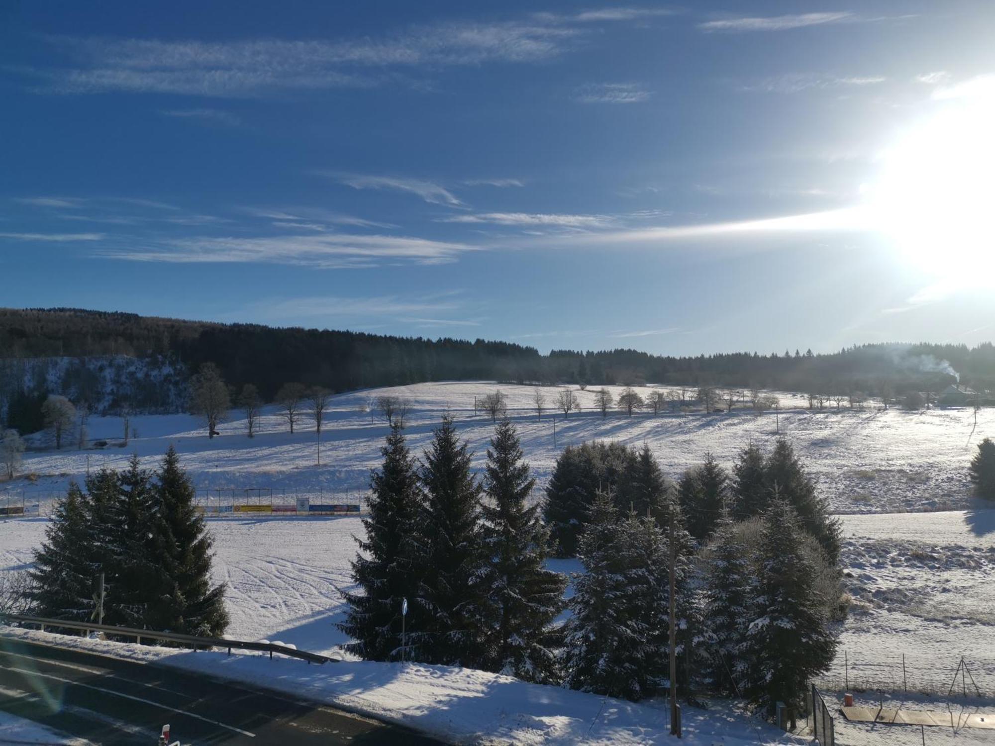 Ferienwohnung Bimmelbahn Blick Oberwiesenthal Exteriör bild